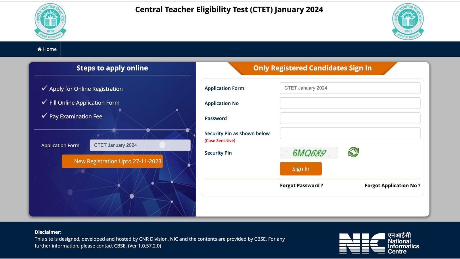 Registration for CTET January 2024 exam closes today, apply on ctet.nic.in | Competitive Exams