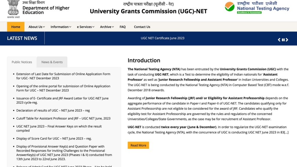 UGC NET December 2023 Live Updates: Admit card, exam city slips soon on ugcnet.nta.nic.in