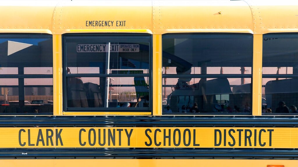 clark co nv school bus