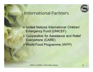 Stakeholders and Partnerships of Integrated Child Development Services (ICDS)