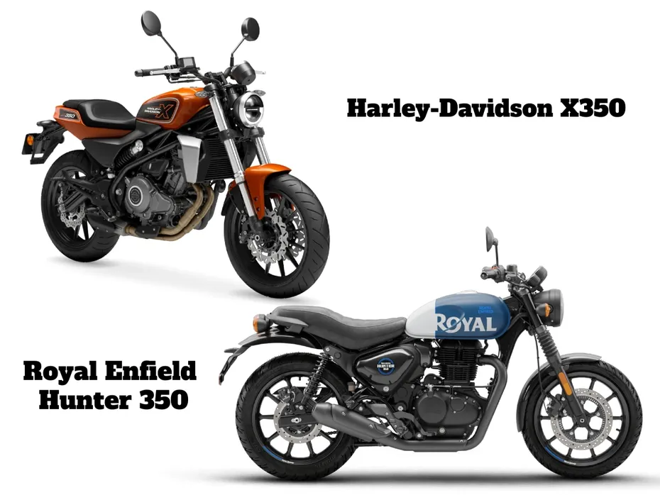 Harley-Davidson X350 vs. Royal Enfield Hunter 350