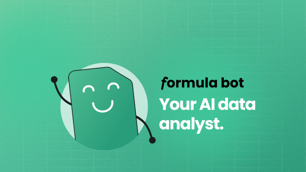 free excel formula bot